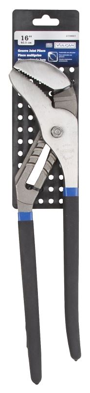 Vulcan JLW5300 Groove Joint Plier, 16 in OAL, 2-1/2 in Jaw, Black & Blue Handle, Non-Slip Handle, 2-1/2 in W Jaw - VORG2779957