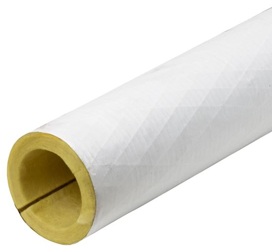 Frost King F15X Tubular Pipe Cover, 3 ft L, Fiberglass, White, 2 in Pipe - VORG4240438