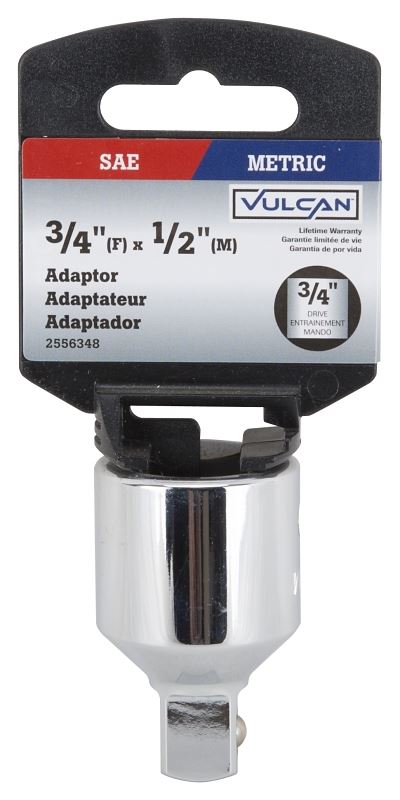 Vulcan FM3412 Socket Adapter, Female Male Drive, 2 in L - VORG2556348