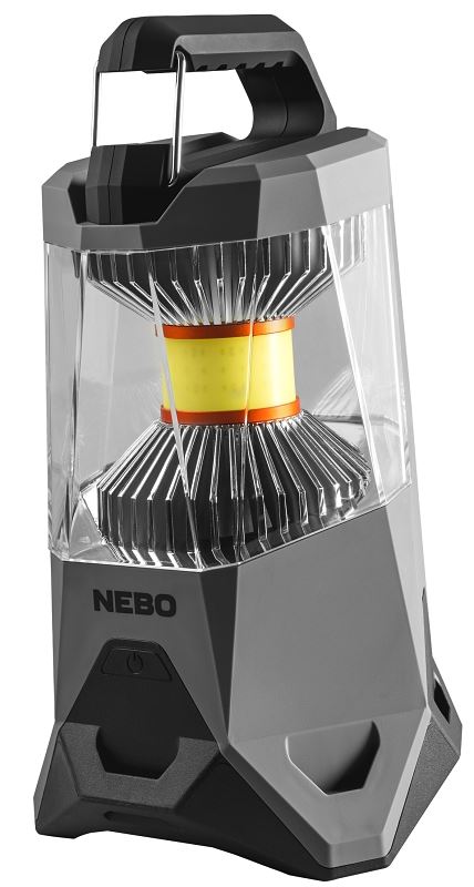 Nebo GALILEO NEB-LTN-0004 Lantern, Alkaline, Lithium-Ion Battery, LED Lamp, Red