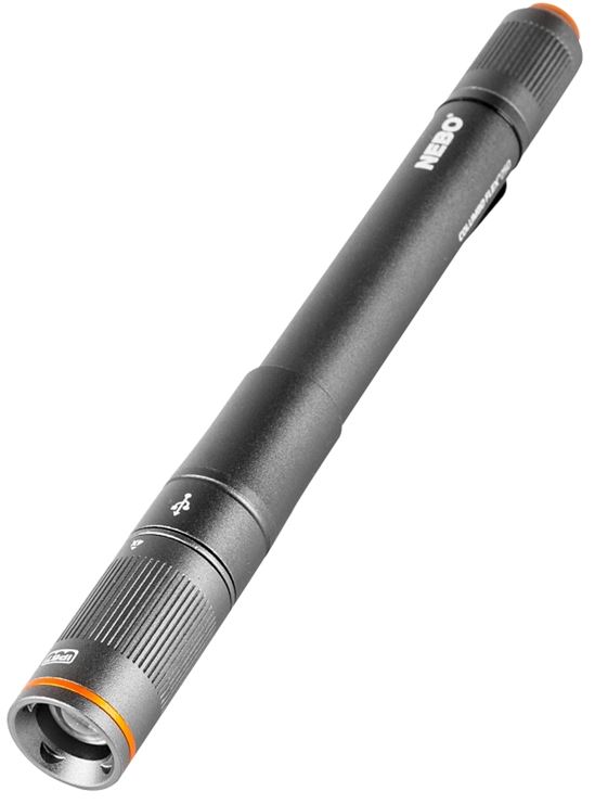 Nebo COLUMBO NEB-POC-0008 Pen-Sized Flashlight, 750 mAh, AAA Battery, Alkaline, Lithium-Ion Battery, LED Lamp