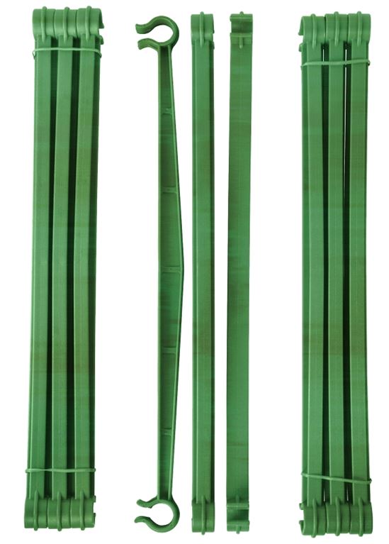 Gardener's Blue Ribbon Ultomato TMC60GR Tomato Plant Cage, 5 ft H, Plastic/Steel, Green, Pack of 10 - VORG1172923