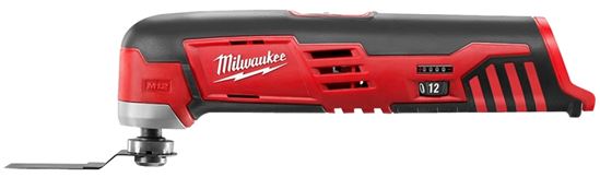 Milwaukee 2426-20 Multi-Tool, Tool Only, 12 V, 1.4 Ah, 5000 to 20,000 opm, Variable Speed Control