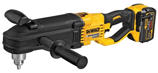 DEWALT DCD470X1 Drill Kit, Battery Included, 60 V, 9 Ah, 1/2 in Chuck, Keyed Chuck - VORG9854597