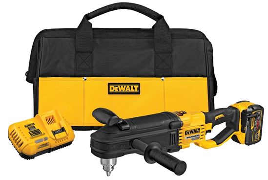 DEWALT DCD470X1 Drill Kit, Battery Included, 60 V, 9 Ah, 1/2 in Chuck, Keyed Chuck - VORG9854597