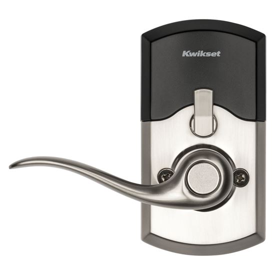 Kwikset 911TNL 15 SMT Electronic Entry Lock, Satin Nickel, Residential, AAA Grade, Metal, Universal Hand - VORG8382202