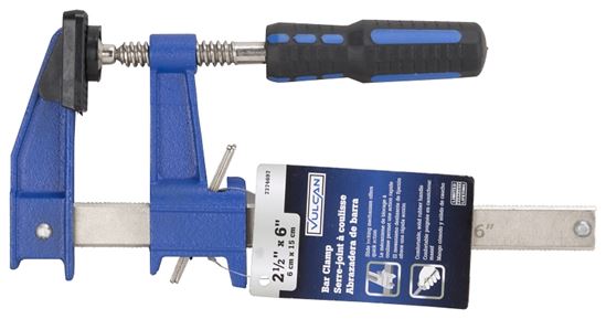 Vulcan JL-SH023-60015 Ratchet Bar Clamp, 6 in Max Opening Size, 2-1/2 in D Throat, Steel Body - VORG7374697