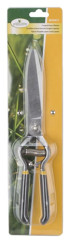 Landscapers Select GG485 Grass Shear, Steel Blade, Steel Handle, Cushion-Grip Handle, 12 in OAL - VORG8976417