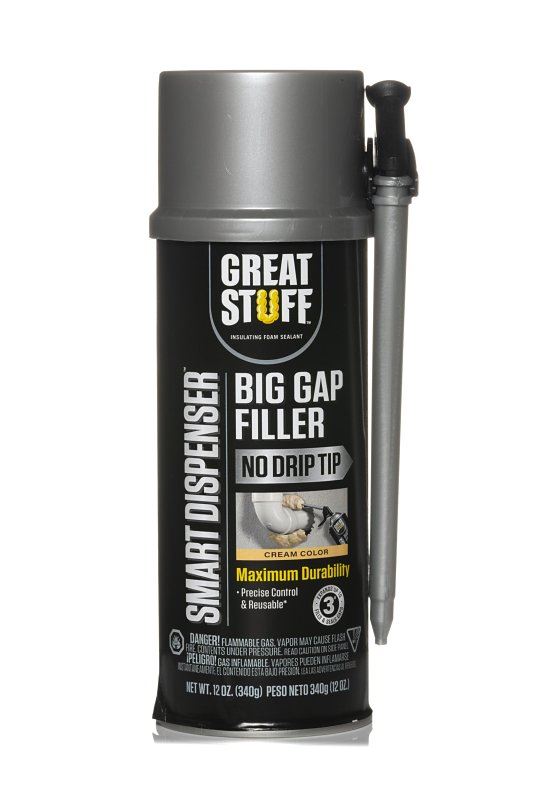 Great Stuff 99108860 Insulating Foam Sealant, Yellow, 12 oz