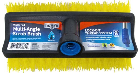 Unger Professional 976820 Scrub Brush, 1-3/4 in L Trim, Synthetic - VORG7346737