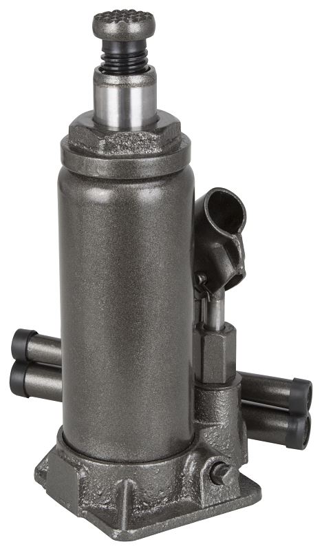 ProSource T010706 Hydraulic Bottle Jack, 6 ton, 8-1/2 to 16-1/4 in Lift, Steel, Gray