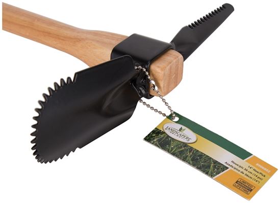 Landscapers Select GM7002 Hoe and Pick Tool, Ergonomic Cushion Grip Handle - VORG8906802