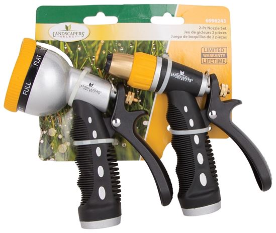 Landscapers Select YM7004-2 Spray Nozzle Set, Female, Metal, Black - VORG6996243