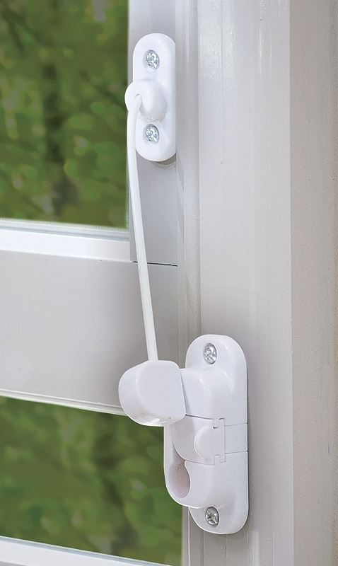 Dreambaby Breezz-Guard L928 Keyless Window Restrictor, Plastic, White - VORG9723388