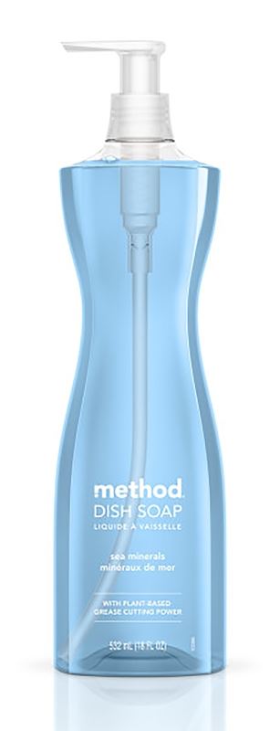 method 734 Dish Soap, 18 fl-oz, Liquid, Sea Minerals