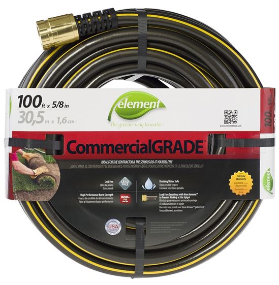 Swan ELIH58100 Garden Hose, 100 ft L, Female