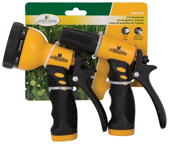 Landscapers Select GN43451+GN1945 Spray Nozzle Set, Female, Plastic, Yellow - VORG6966329