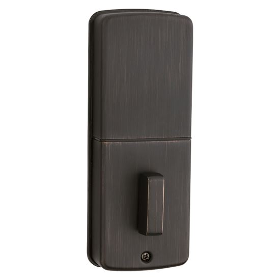 Kwikset 907-11P Electronic Deadbolt, Venetian Bronze, Residential, 3 Grade, Metal, Keypad Included, Universal Hand - VORG7383599