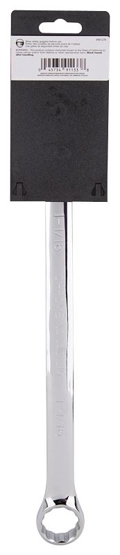 Vulcan MT6546642 Combination Wrench, SAE, 1-1/16 in Head, Chrome Vanadium Steel - VORG6491278