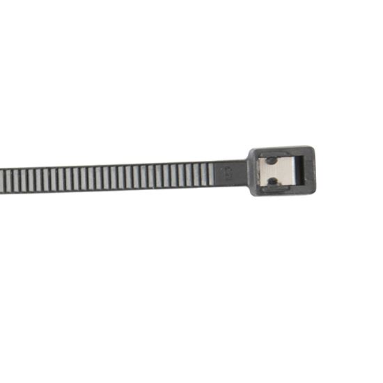 Gardner Bender 45-308UVBSC Cable Tie, Double-Lock Locking, 6/6 Nylon, Black - VORG7110935