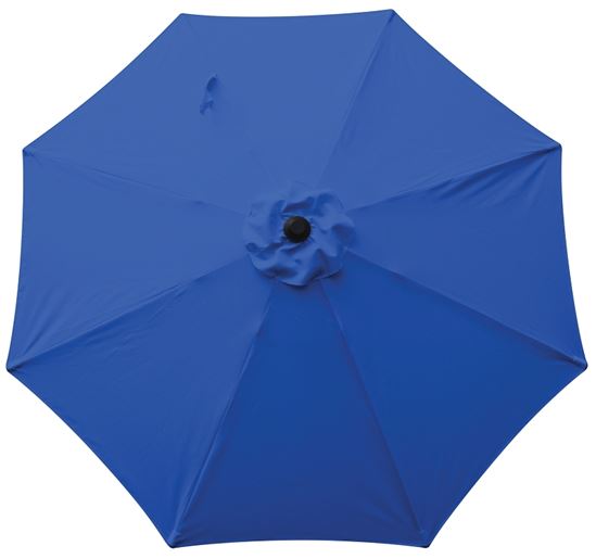 Seasonal Trends 59599 Market Umbrella, 94.49 in H, 106.3 in W Canopy, 106.3 in L Canopy, Octagonal Canopy - VORG7370737