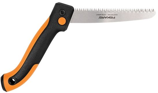 Fiskars 390680-1001 Pruning Saw, 7 in Blade, Steel Blade, Resin Handle, Soft-Grip Handle, 21-1/2 in OAL - VORG3622321