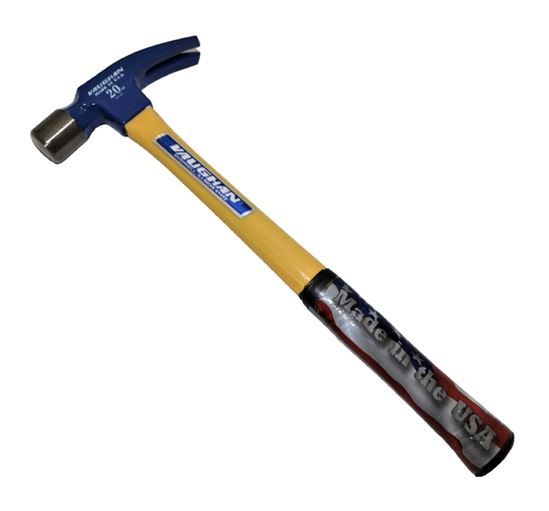 Vaughan FS999L Hammer, 20 oz Head, Straight Claw, Smooth Head, HCS Head, 16 in OAL - VORG6427165