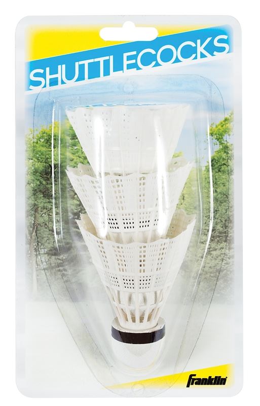 Franklin Sports 52618 Shuttlecock, Nylon Mesh, White - VORG4778809