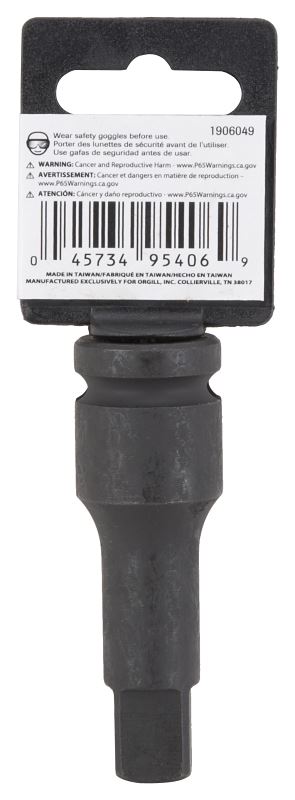 Vulcan MT6580305 Drive Extension, 3 in L, Black Phosphate - VORG1906049