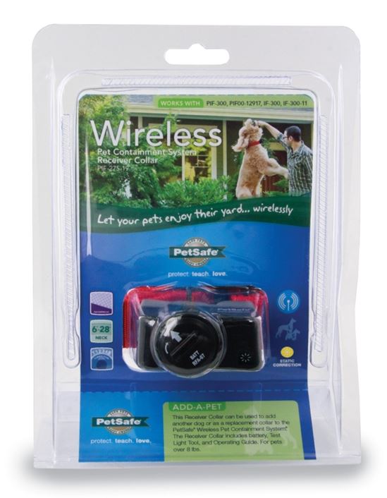 PetSafe PIF-275-19 Wireless Fence Collar, Plastic, Gray - VORG1275759