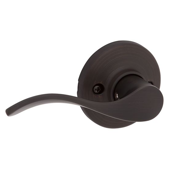 Kwikset 200BL 11 PCP Passage Lever, Venetian Bronze, Zinc, Residential, Reversible Hand, 3 Grade - VORG5997283