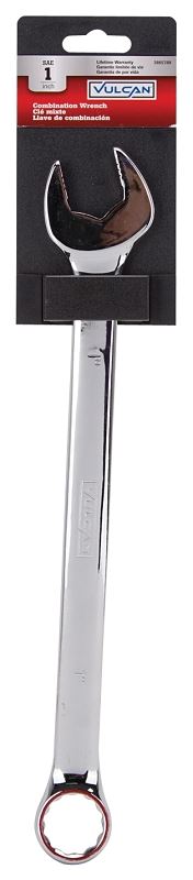 Vulcan MT6546147 Combination Wrench, SAE, 1 in Head, Chrome Vanadium Steel - VORG3865789