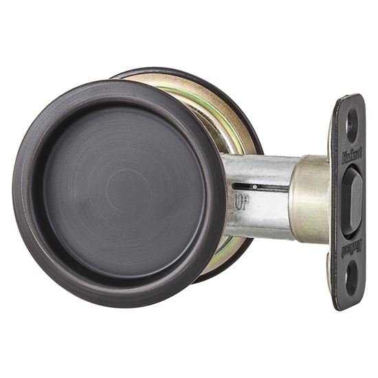 Kwikset 33410/11P Passage, Oil-Rubbed Bronze, 2-3/8 in Backset - VORG5913199