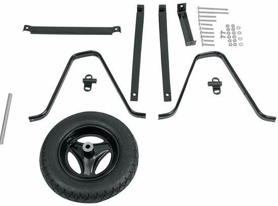 Landscapers Select Wheelbarrow Parts w/14 in Pneumatic Wheel, For 4 cu-ft Steel Wheelbarrow Kit - VORG5473269