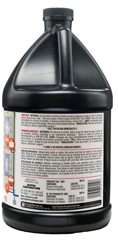 Instant Power 1801 Main Line Cleaner, 1 gal, Liquid, Clear, Pack of 4 - VORG5506399