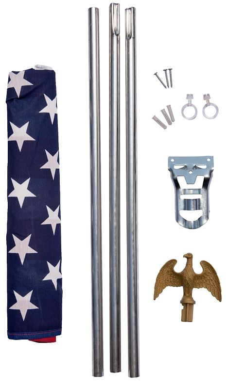 Valley Forge AA-US1-1 USA Flag Kit, Polycotton - VORG6234785