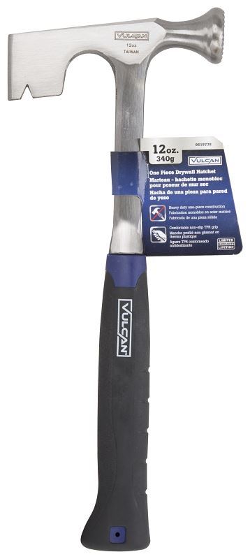 Vulcan ODW-12 Hammer, 12 oz Head, Drywall, Drywall Hatchet Head, Steel Head, 14 in OAL - VORG9519778