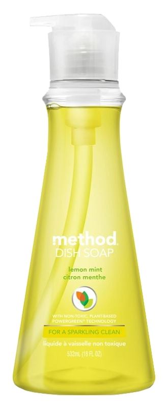 method 1179 Dish Soap, 18 fl-oz, Liquid, Lemon Mint - VORG7189160