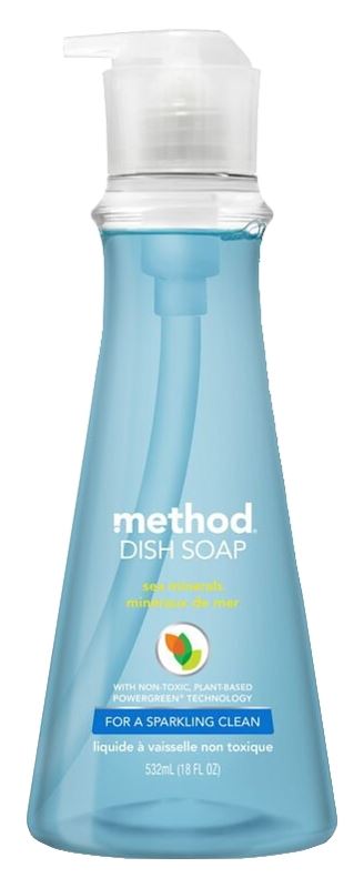 method 734 Dish Soap, 18 fl-oz, Liquid, Sea Minerals - VORG5106349