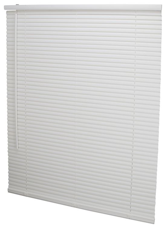 Simple Spaces PVCMB-9A Blind, 64 in L, 34 in W, Vinyl, White