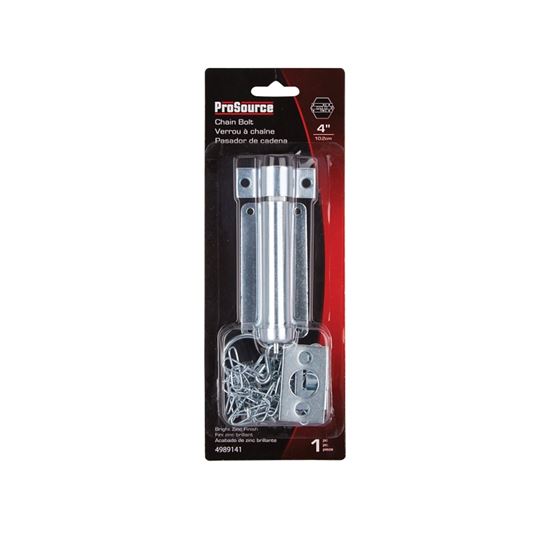 Prosource CL-188-4-PS Chain Bolt, Steel, Zinc - VORG4989141