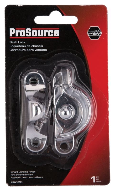 ProSource 802519CH-PS Sash Cam Lock, Zinc, Chrome - VORG4963898