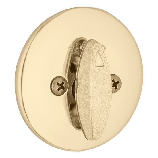 Kwikset 6603RCALRCSK3BX Deadbolt, Polished Brass, 2-3/8 to 2-3/4 in Backset, K3 Keyway, Pack of 3 - VORG3840691