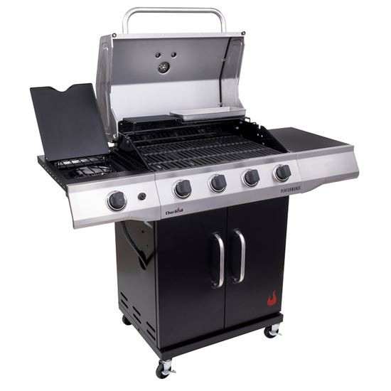 Char-Broil 463353021 Gas Grill, 32,000 Btu BTU, Liquid Propane, 4-Burner, 435 sq-in Primary Cooking Surface - VORG1959451