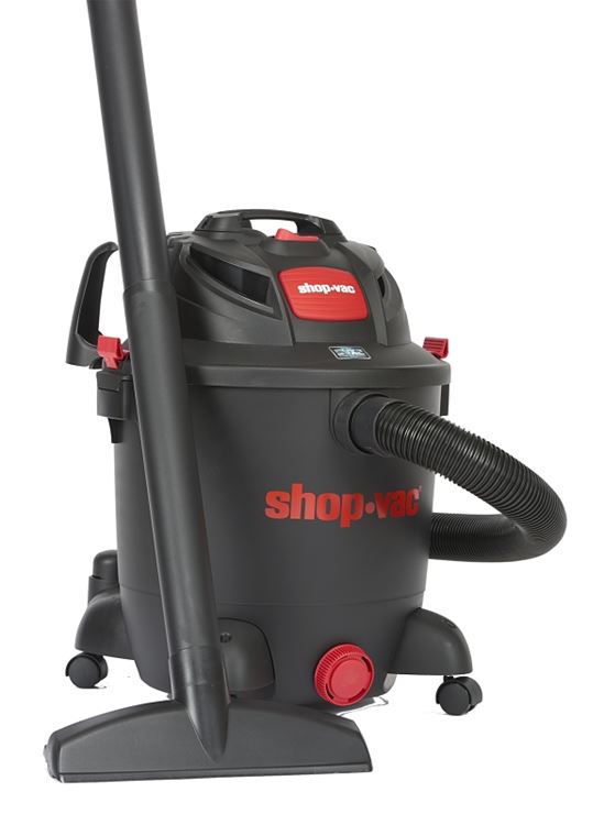 Shop-Vac 8251205 Wet/Dry Vacuum, 12 gal Vacuum, 140 cfm Air, Cartridge, Disposable Filter, 5.5 hp, 120 VAC - VORG1936277