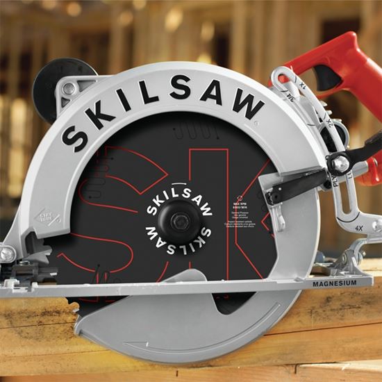 Skilsaw SPT70WM-01 Circular Saw, 15 A, 10-1/4 in Dia Blade, 0.812 in Arbor, 51 deg Bevel - VORG8889057