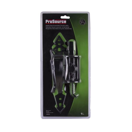 ProSource 33156PKS-PS Thumb Latch, 5/8 in Bolt Head, 7-3/4 in L Bolt, Steel, Powder-Coated - VORG1050335