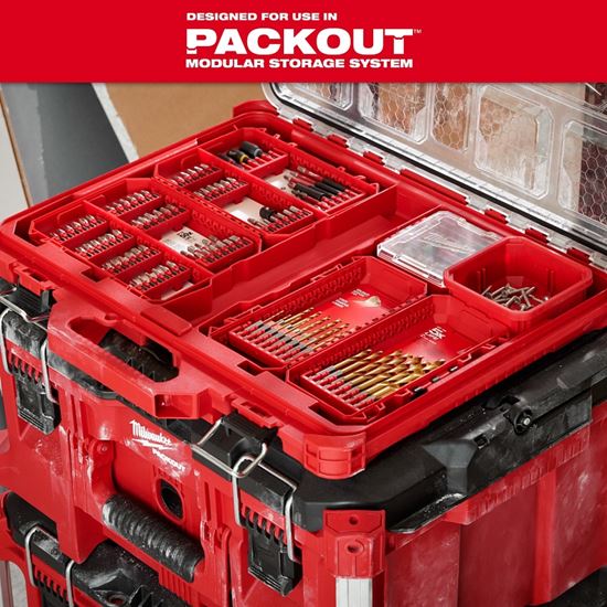 Milwaukee SHOCKWAVE Impact Duty, RED HELIX Series 48-89-4672 Drill Bit Set, 29-Piece, Steel/Titanium - VORG7578933