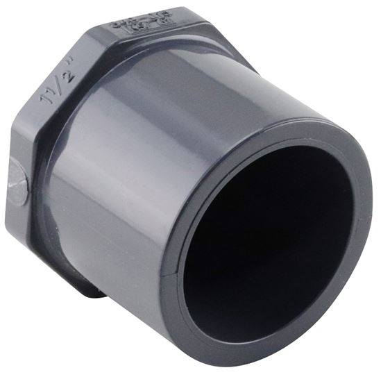 Lasco 849015BC Pipe Plug, 1-1/2 in, MIP, PVC, SCH 80 Schedule - VORG7022478