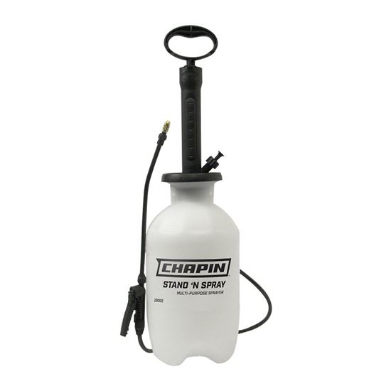 CHAPIN Stand 'N Spray 29002 Sprayer, 2 gal Tank, Poly Tank, 34 in L Hose